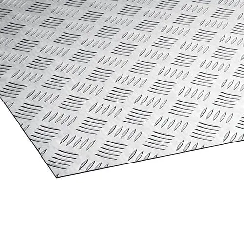 Лист алюминиевый рифлёный Квинтет 0,3х600х1200 мм АД ГОСТ 21631-2023